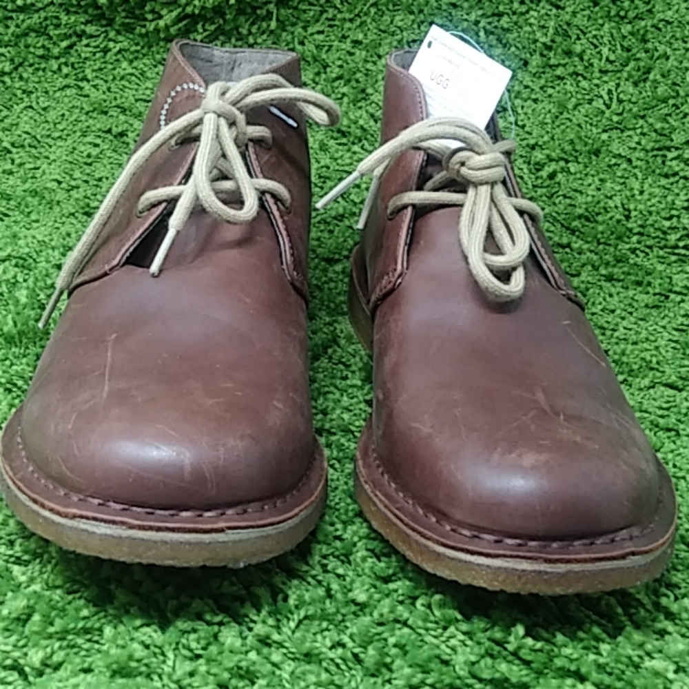 NEW MENS UGG ANKLE DRESS BOOTS SIZE 11 - Picture 3 of 8